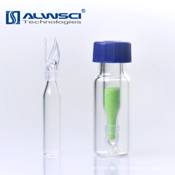 Factory sale 250ul Glass Insert chromatography hplc laboratory bottles